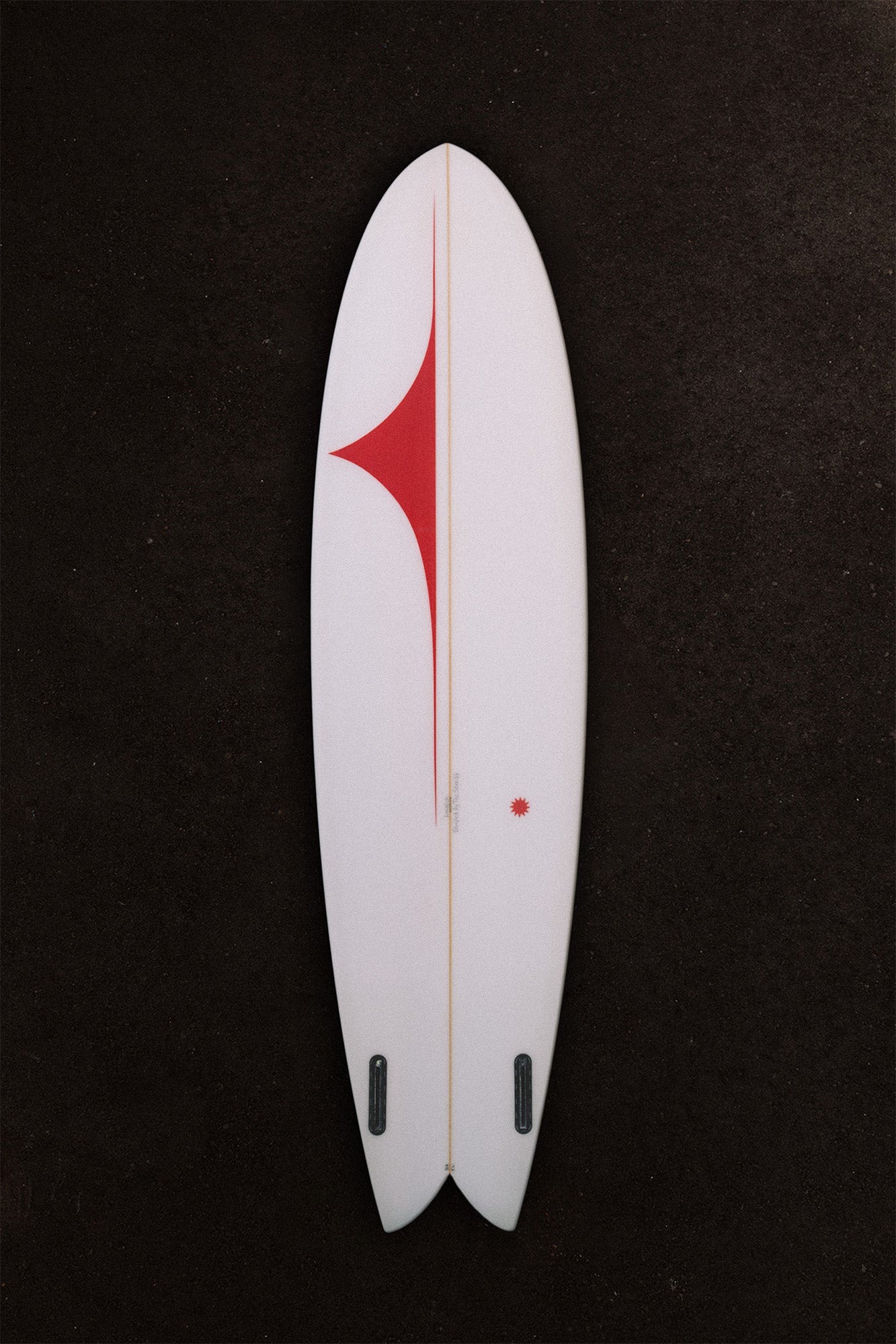 6'10 Longfish Red Accent