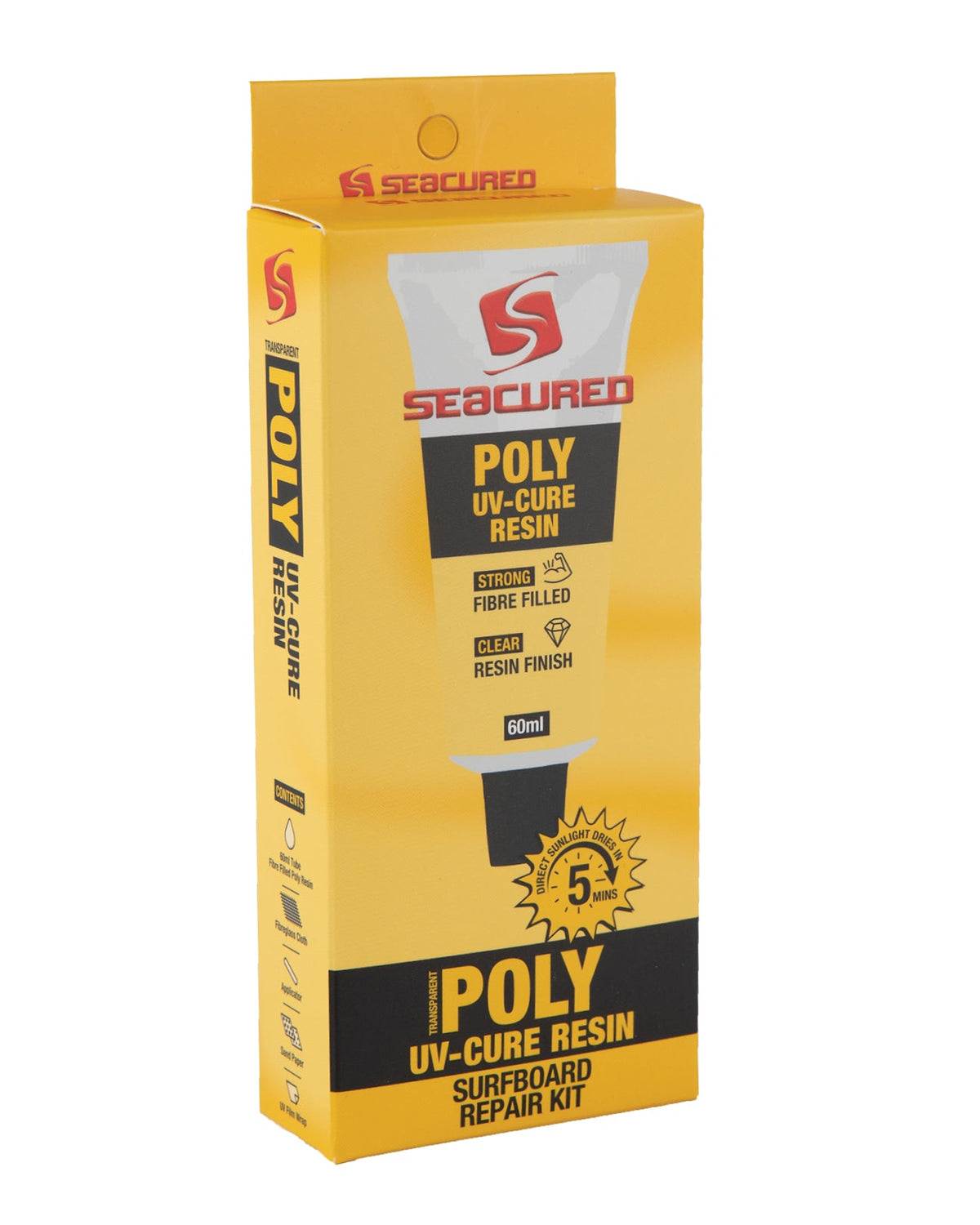 Seacured Polyester UV-Cure Repair Kit 60ml