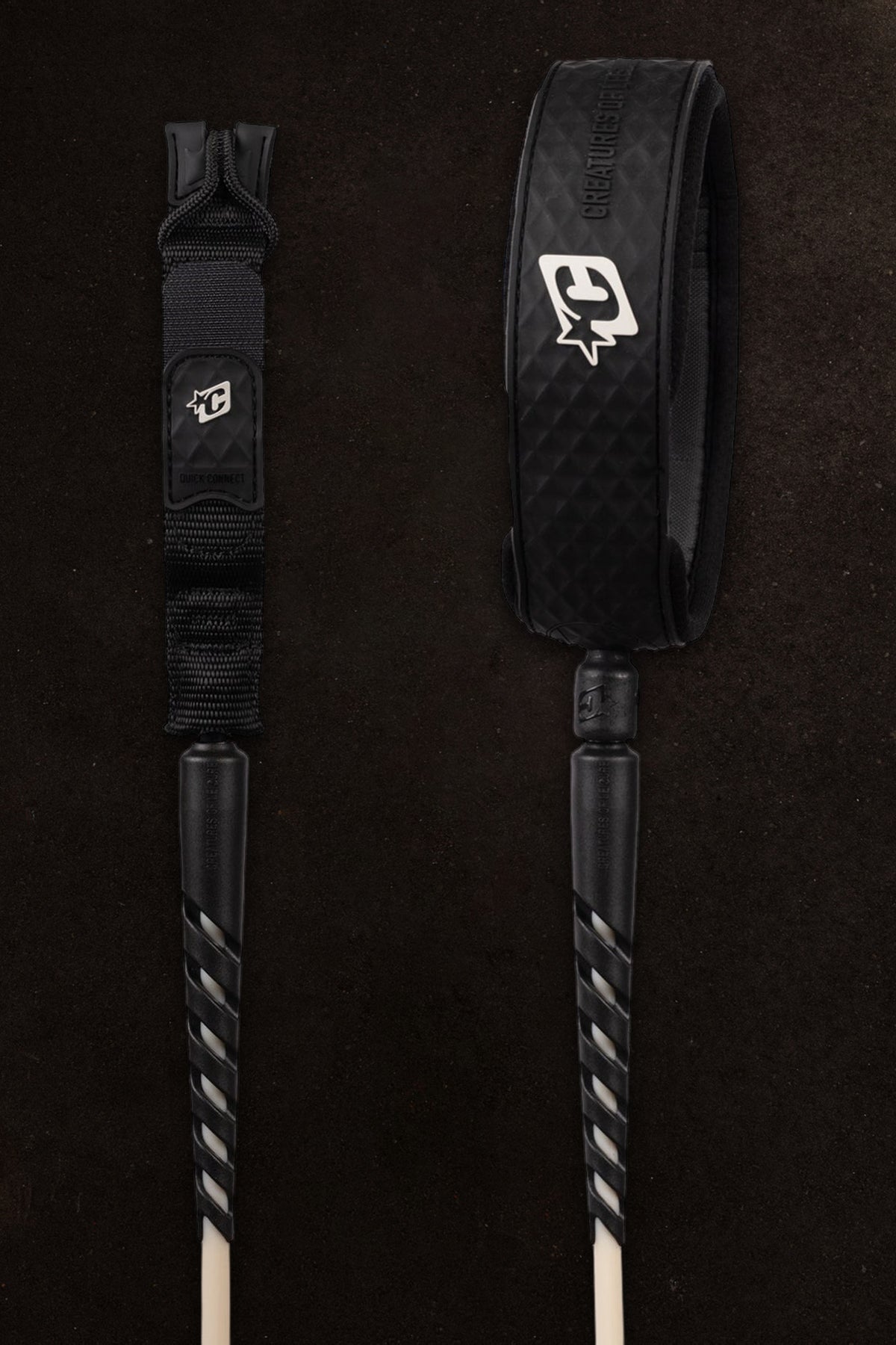 Creatures Reliance Longboard Standard Duty 9 Knee | Bone Black
