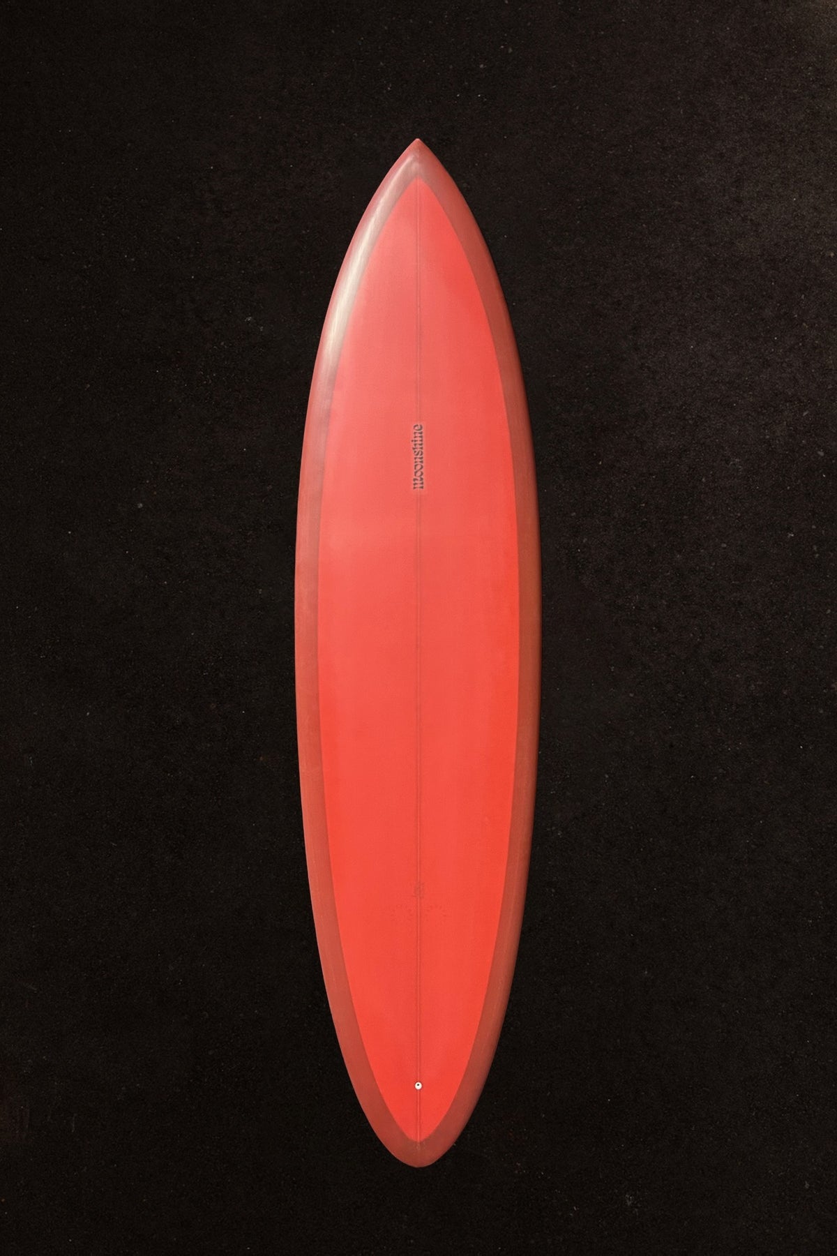 Moonshine Surfboards Desert Raven 6'10 Dark Ruby Red