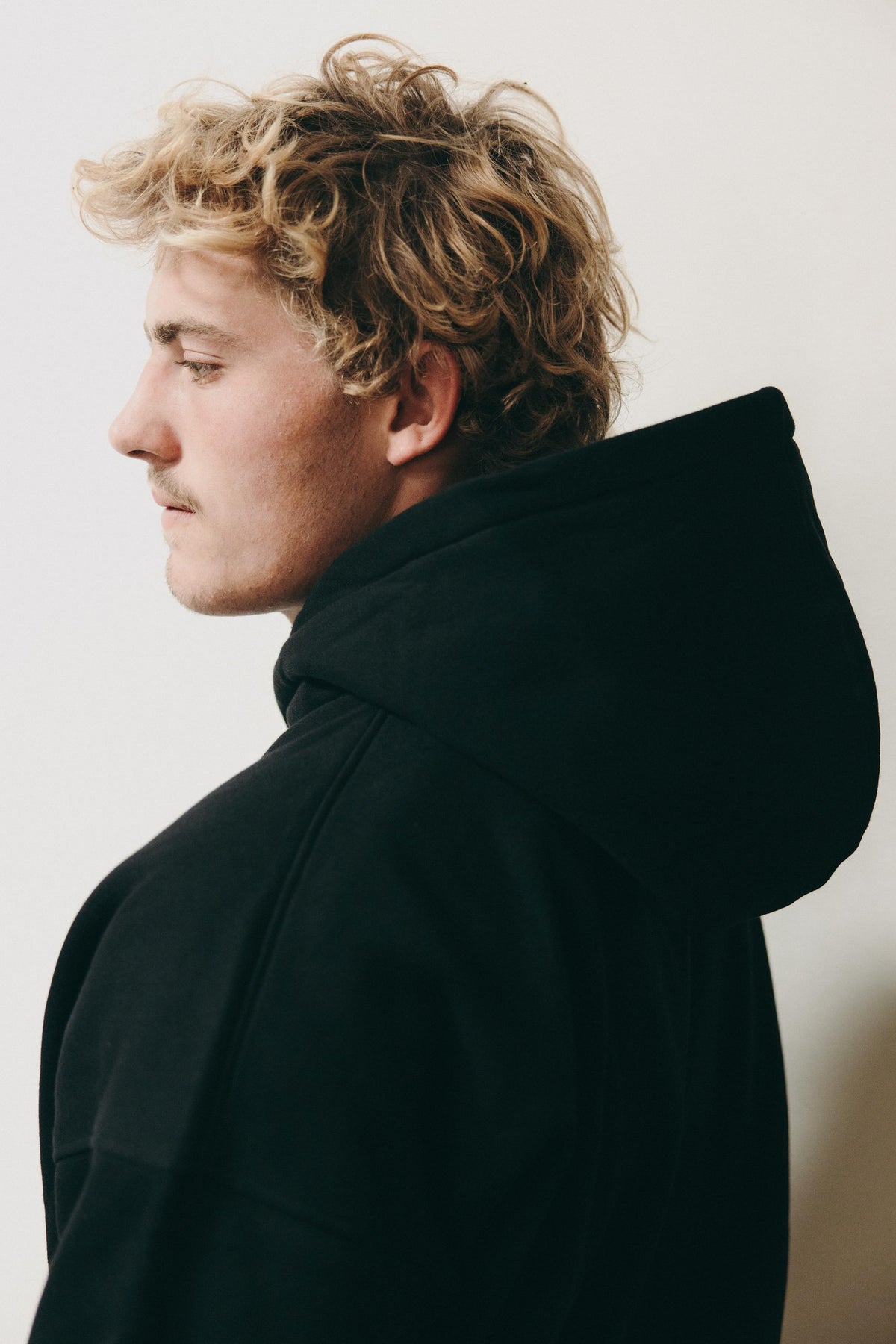 Moonshine Military Hood Embroidered Black